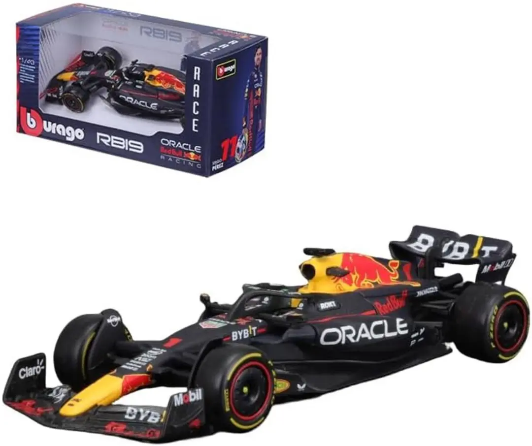 Bburago Red Bull RB19 #1 Max Verstappen 2023 - Multicolor