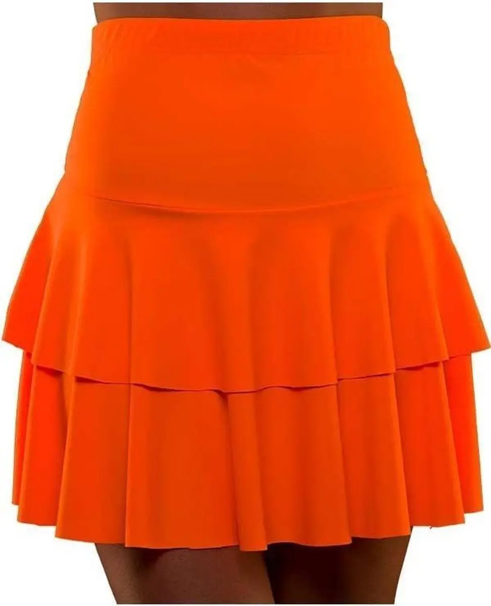 80's Neon oranje disco rok