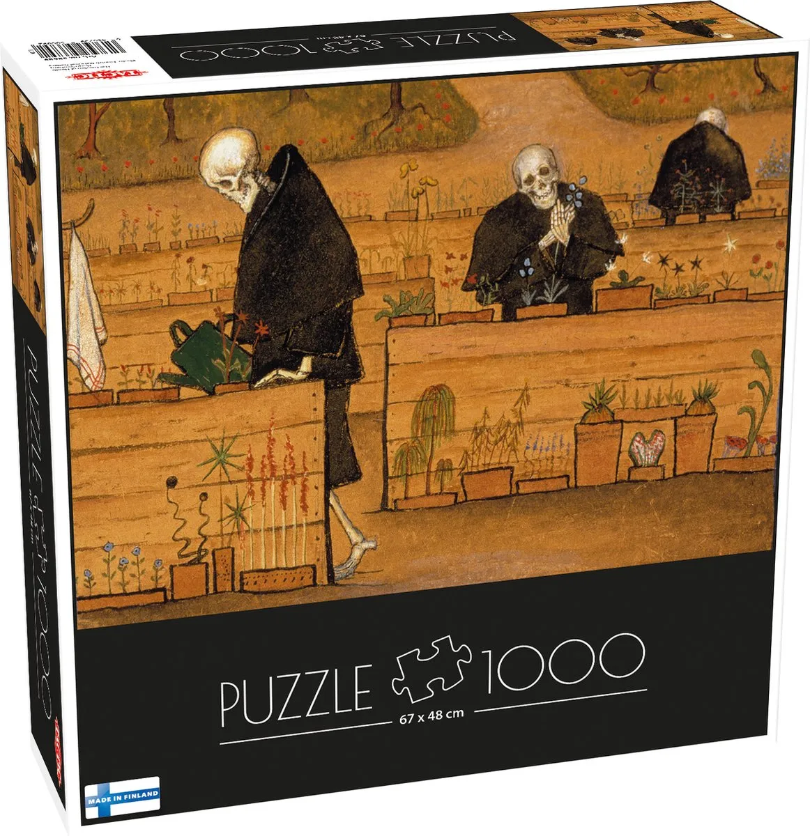 Tactic Hugo Simberg The Garden of Death Puzzel 1000 Stuks