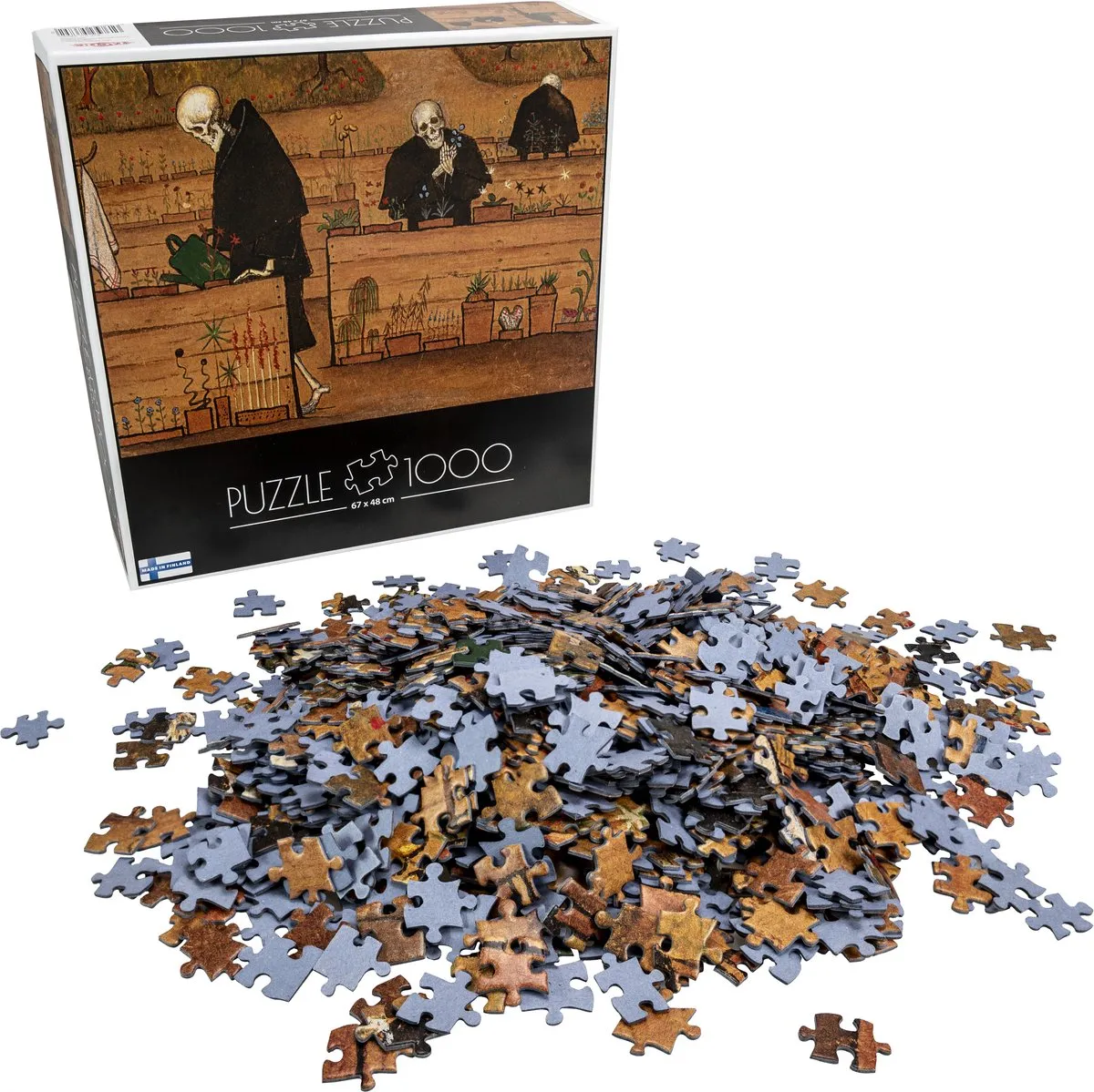 Tactic Hugo Simberg The Garden of Death Puzzel 1000 Stuks