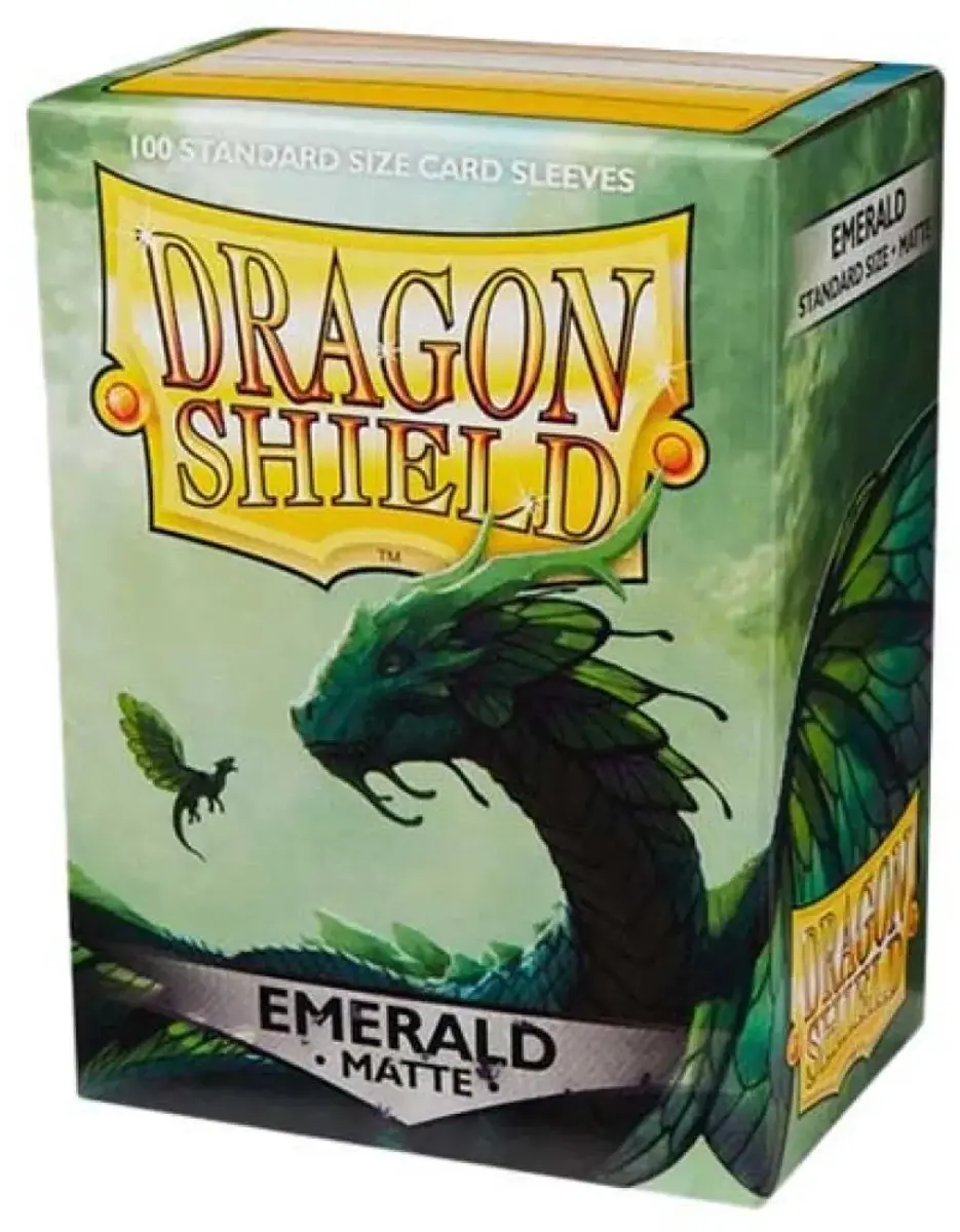 Arcane Tinmen Dragon Shield Standard Matte Green - 100 Stuks
