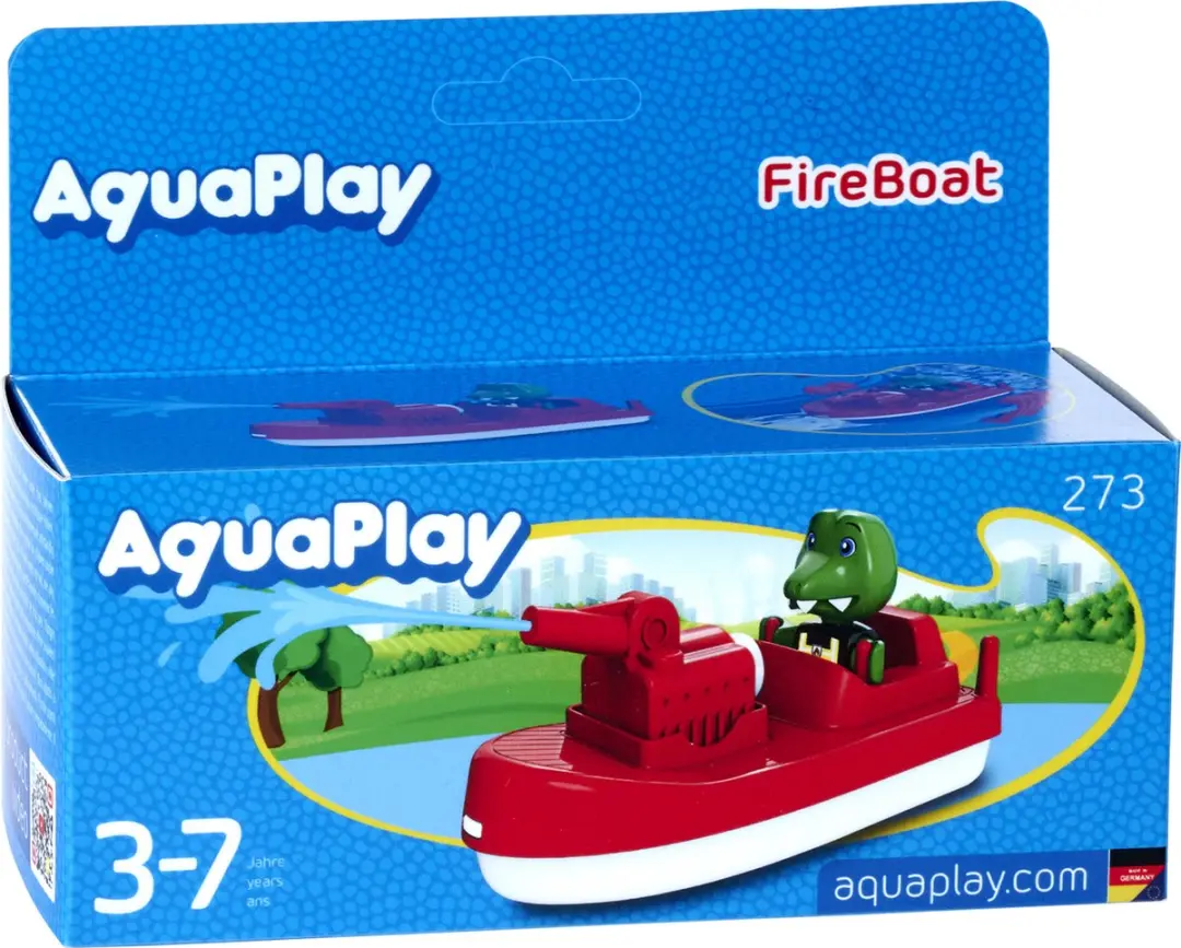 Aquaplay Big Brandweerboot Waterbaanaccessoires