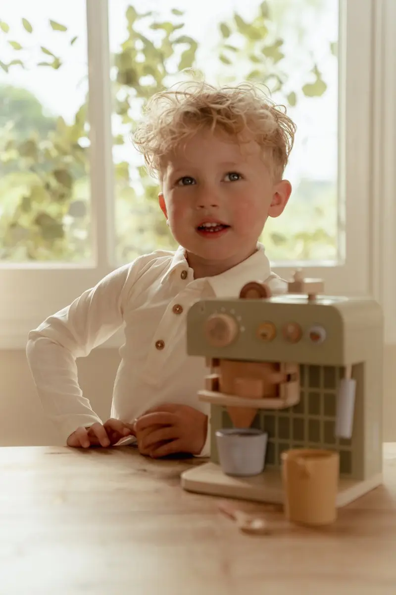 Little Dutch Houten Koffiezetapparaat - Groen