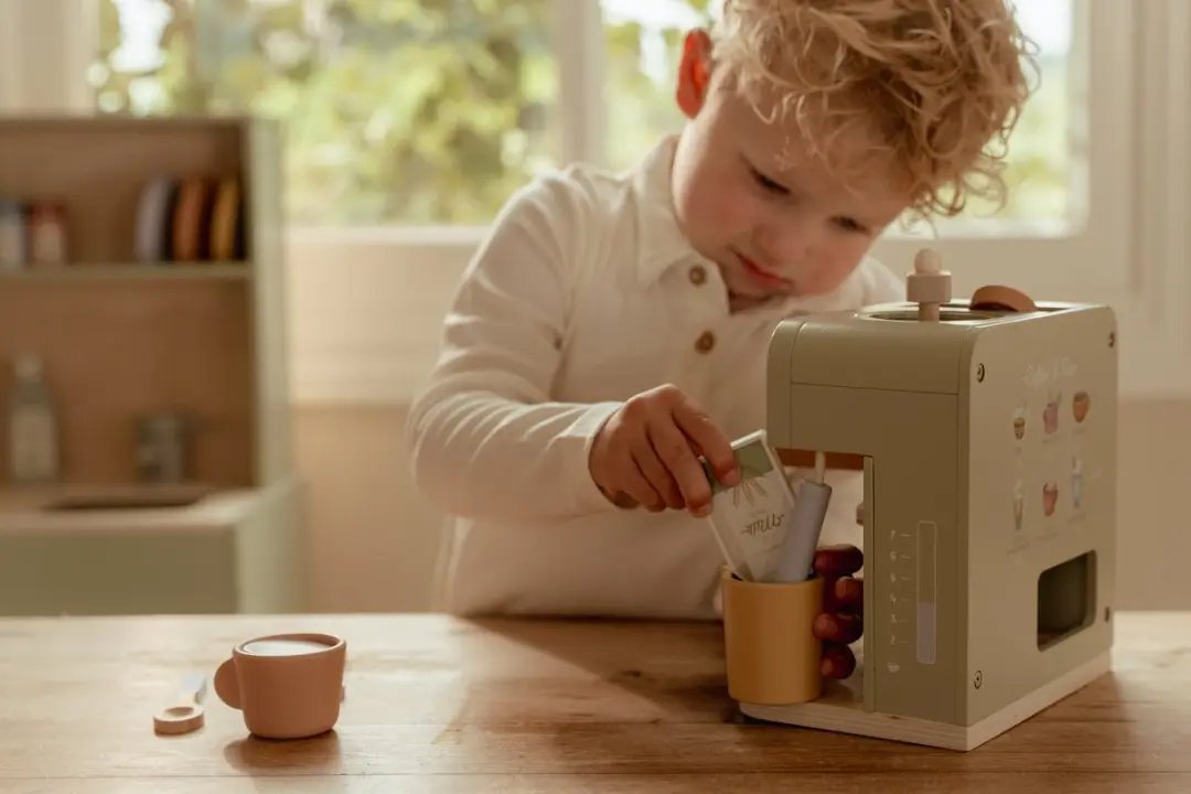 Little Dutch Houten Koffiezetapparaat - Groen