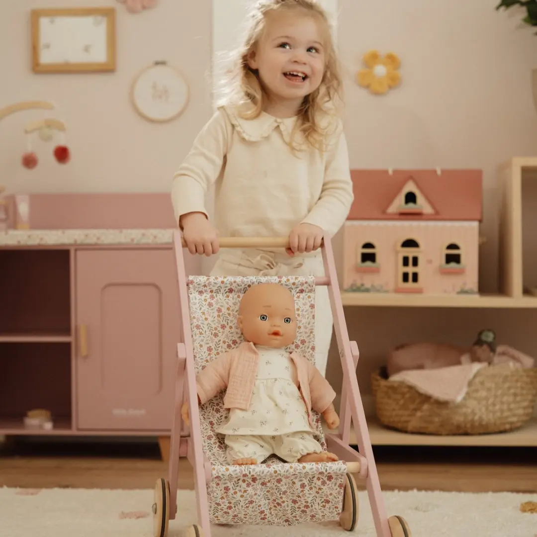 Little Dutch Poppenbuggy LD2518 - Hout