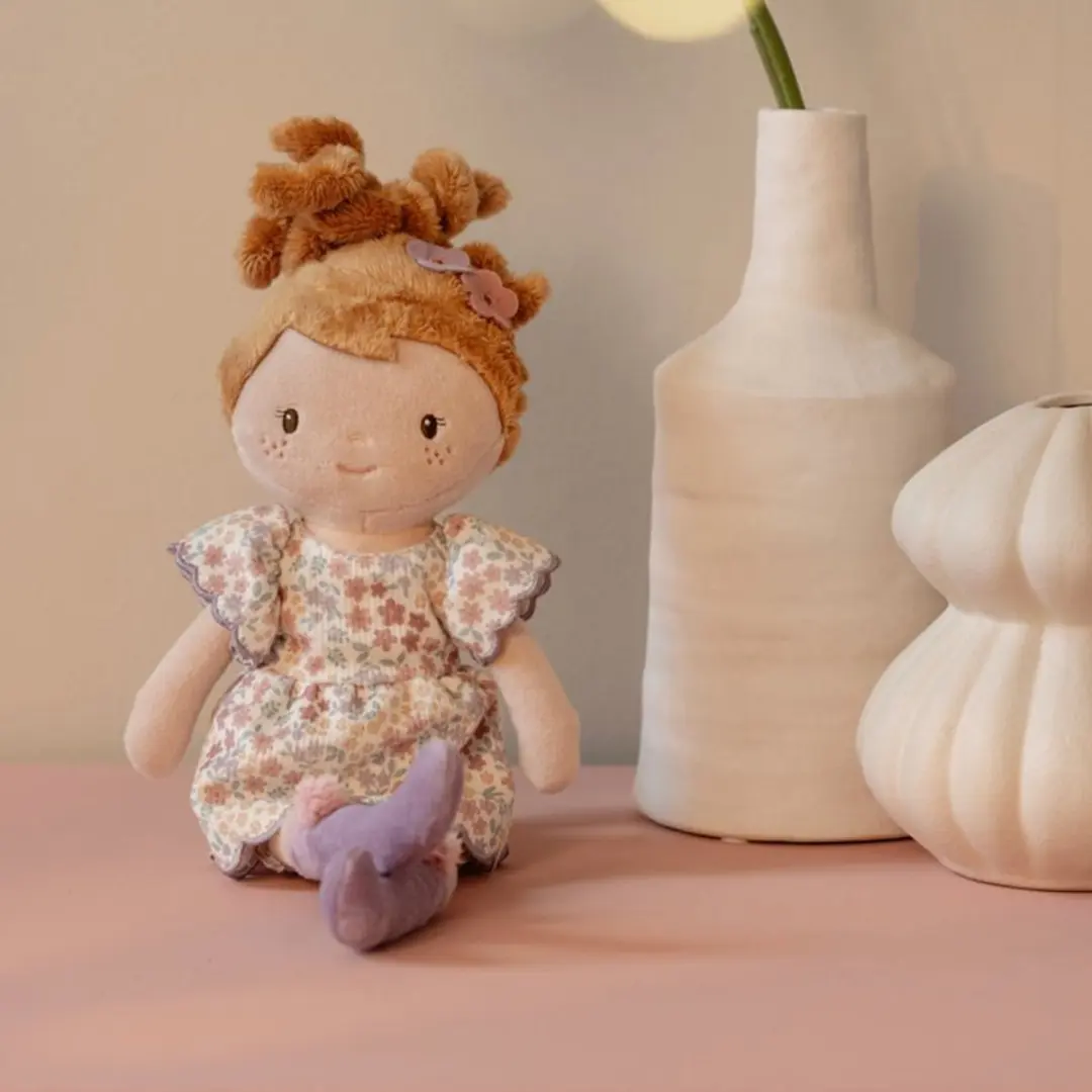 Little Dutch Ava Knuffelpop 35cm - Paars