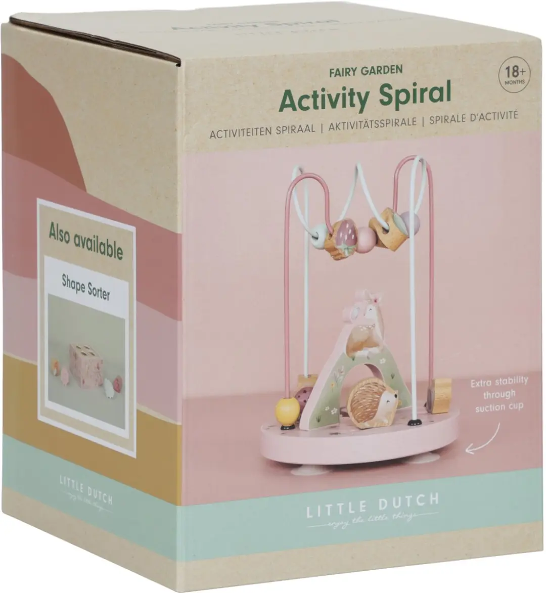 Little Dutch Activiteitenspiraal Fairy Garden - Roze - afbeelding 6 van 6