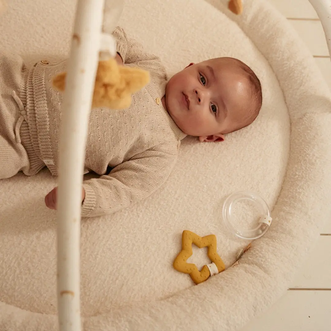 Little Dutch Newborn Naturals Activiteiten Speelkleed 85x85cm - afbeelding 6 van 6