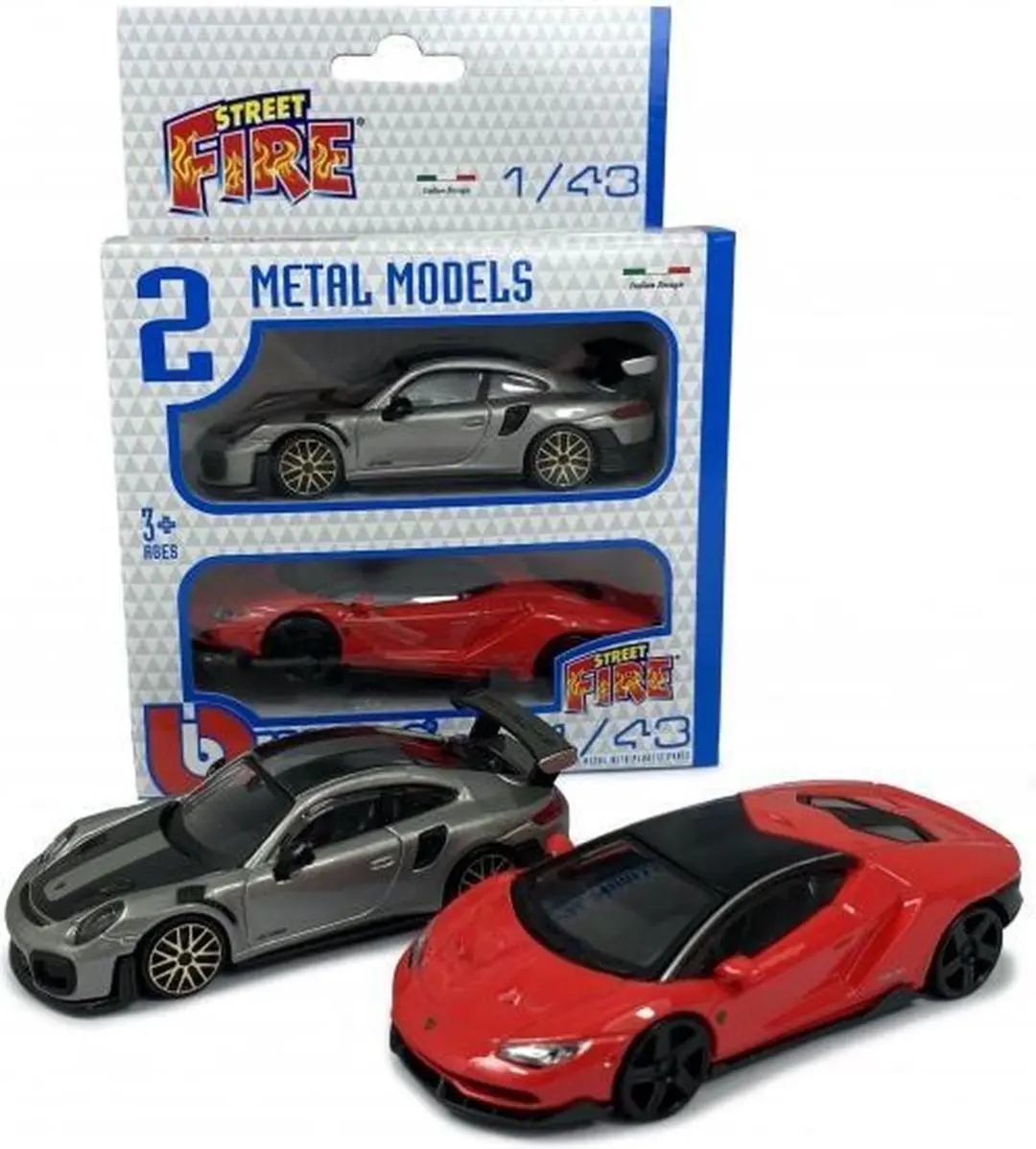 Bburago Lamborghini Centenario, Porsche 911 GT