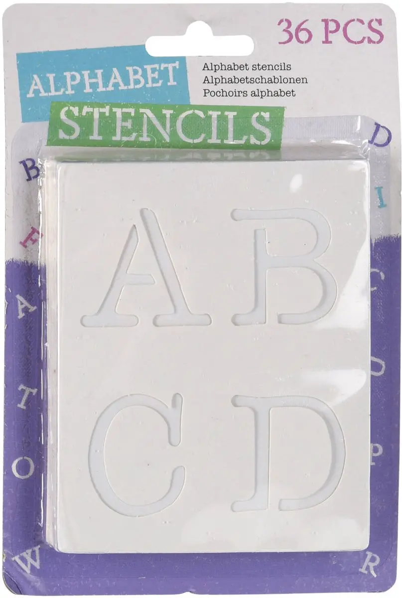 Koopman Stencils Letters Alfabet
