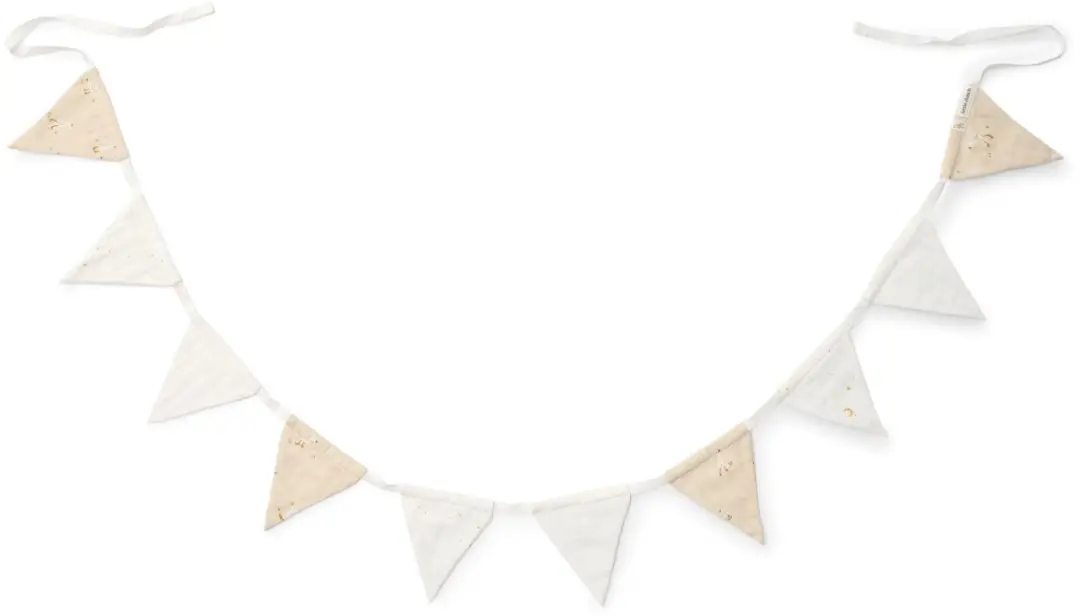 Little Dutch Newborn Naturals Little Goose Slinger met vlaggetjes