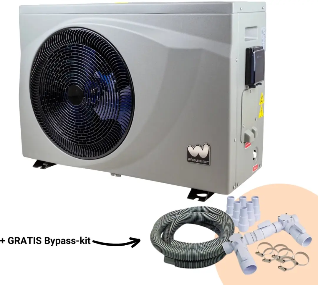 W'eau full Inverter Zwembad Warmtepomp