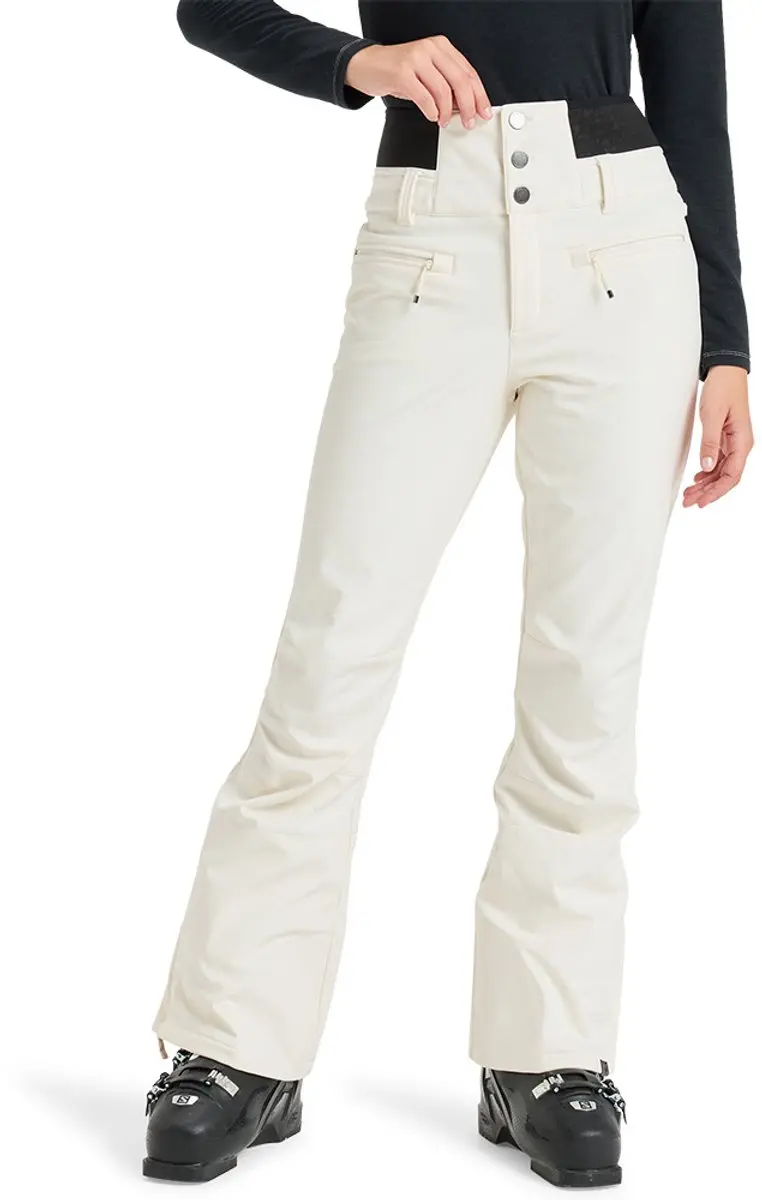Roxy Rising High Broek Wit M Vrouw