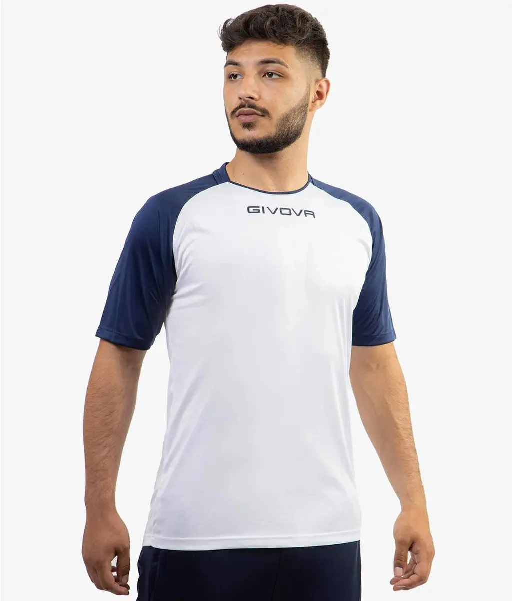 Givova Capo T-shirt Blanco/Marino