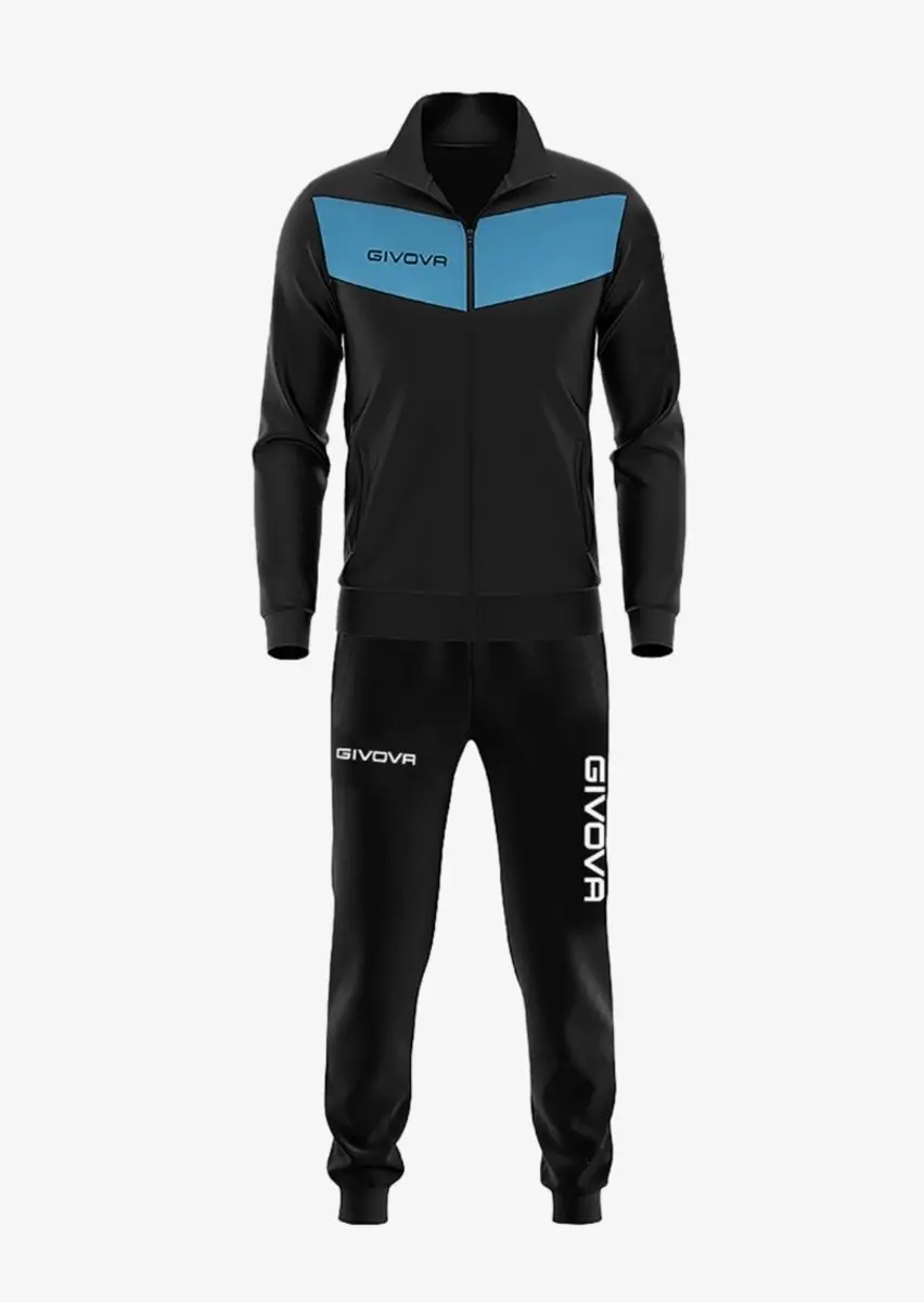 Givova Visa Trainingspak Zwart 4XL Man,Vrouw