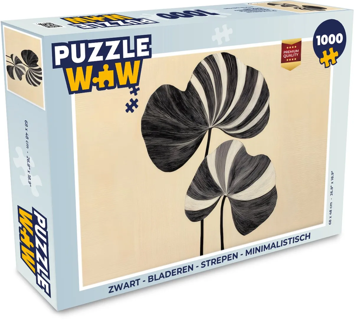 PuzzleWow Legpuzzel 1000 Stuks