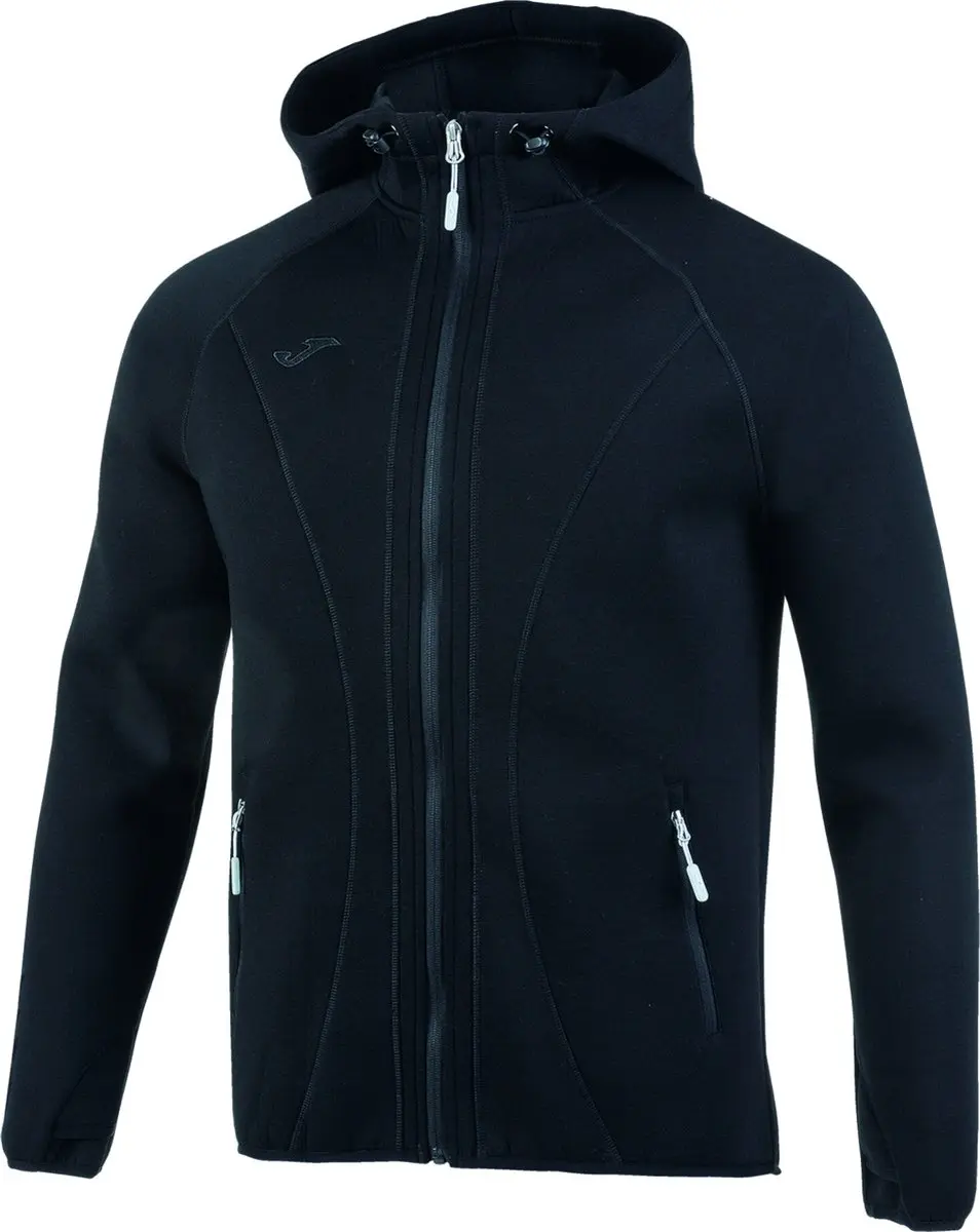 Joma Basilea Sweatshirt Met Rits Zwart S Man