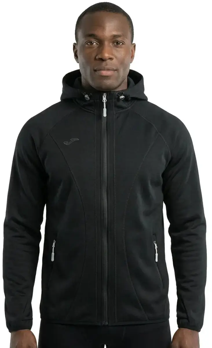 Joma Basilea Sweatshirt Met Rits Zwart S Man