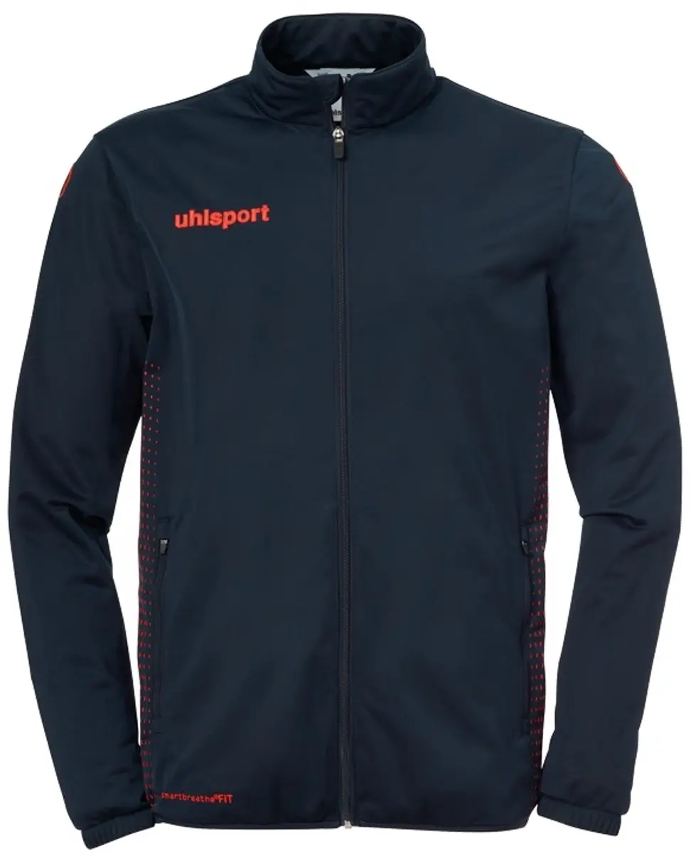 Uhlsport Score Trainingsjas Kind Marine-Fluor Rood Maat 164