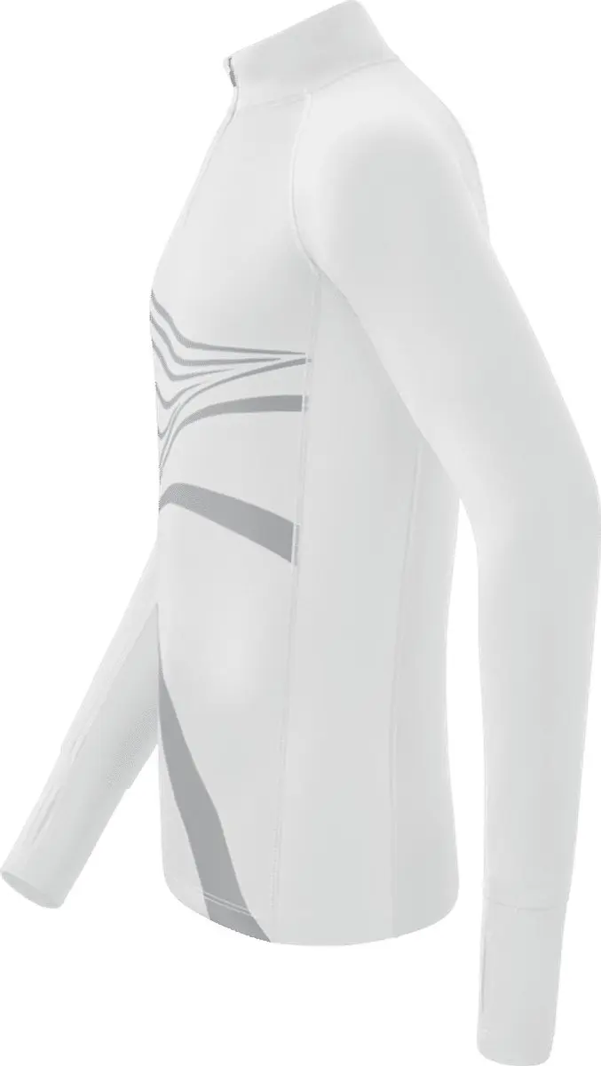 Erima Racing Running Longsleeve Kinderen - Wit | Maat: 128