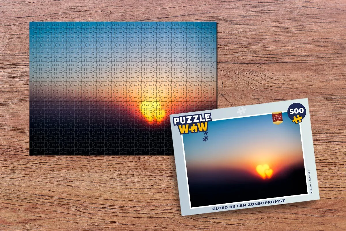 PuzzleWow Legpuzzel 500 Stuks