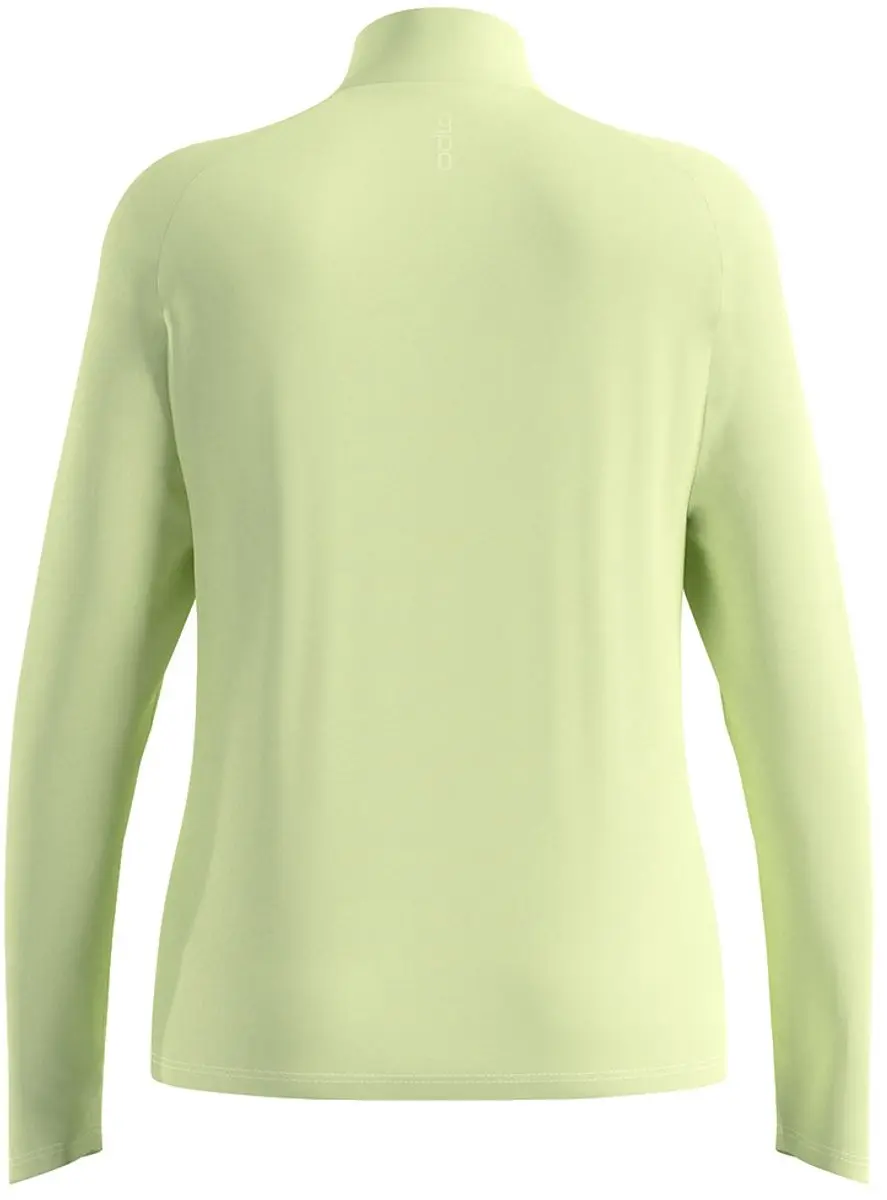 ODLO Essential Ceramiwarm Sweatshirt - Halve Rits - Shadow Lime - afbeelding 5 van 6