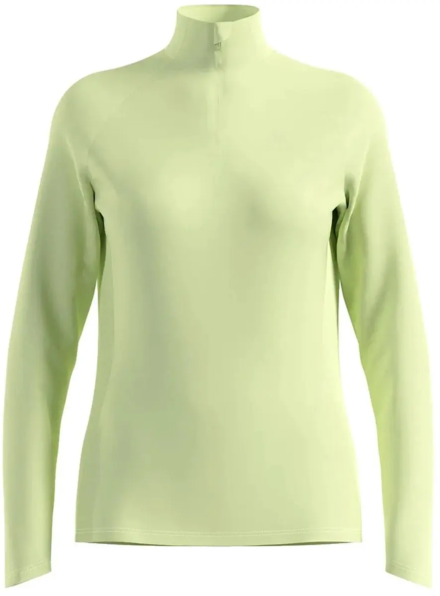 ODLO Essential Ceramiwarm Sweatshirt - Halve Rits - Shadow Lime - afbeelding 6 van 6