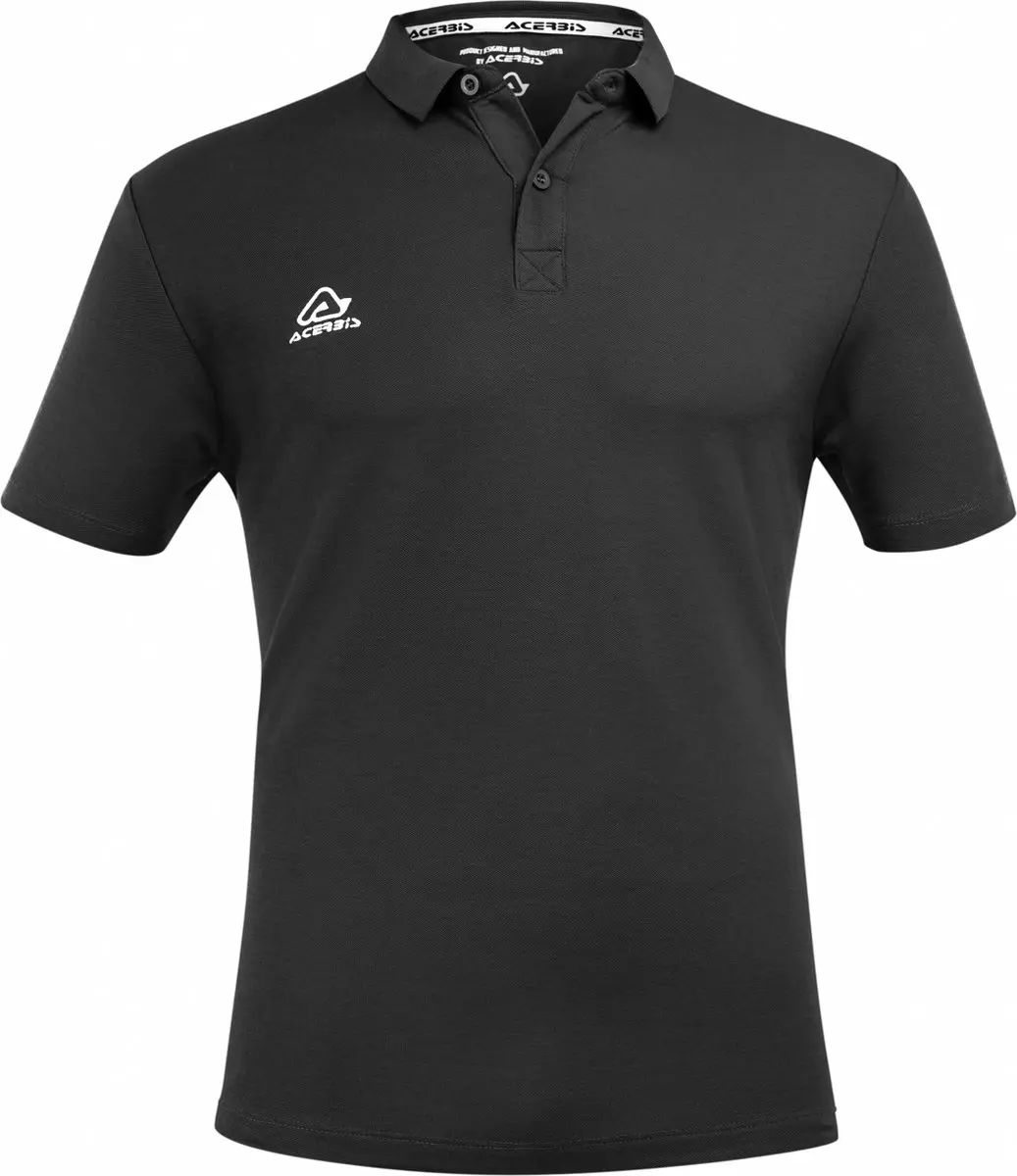ACERBIS SPORT ATLANTIS POLO SHIRT ZWART 4XL