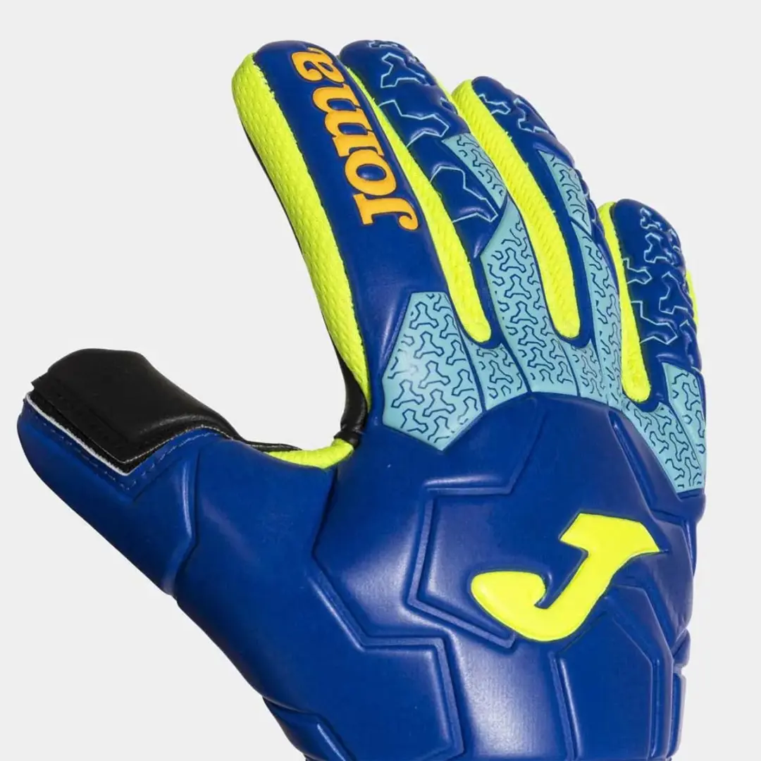 Joma Brave Keepershandschoenen 11 - Royal/Fluor Yellow