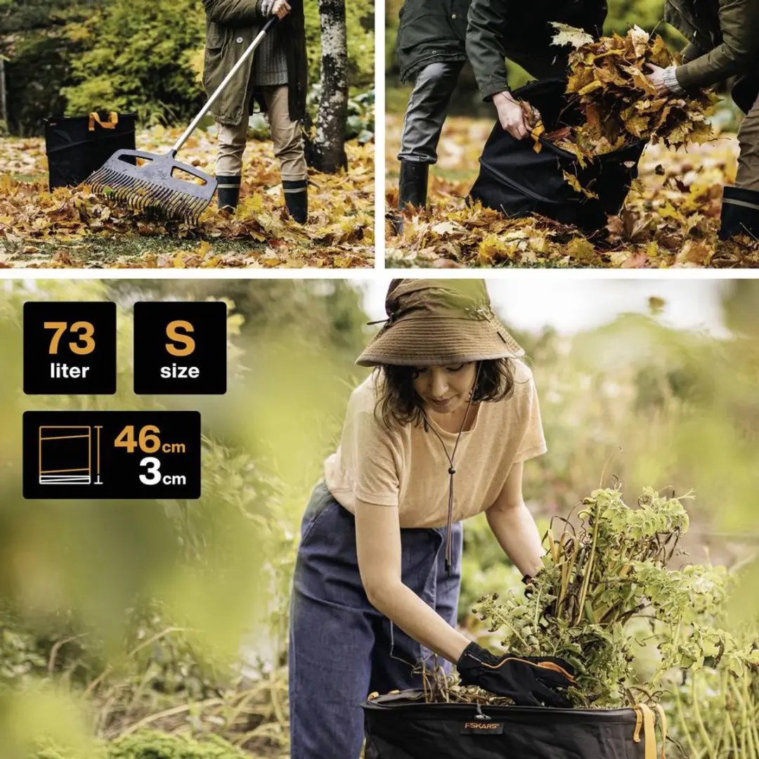 Fiskars Ergo Pop-up Tuinafvalzak 73L - afbeelding 5 van 6