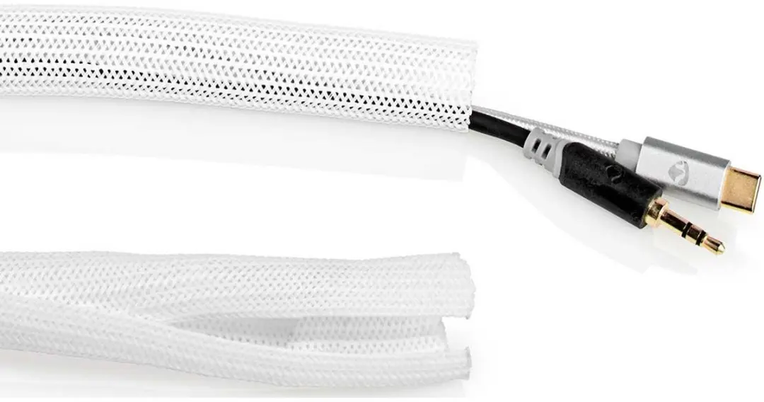 Nedis Kabelmanagement Sleeve 30mm - Wit