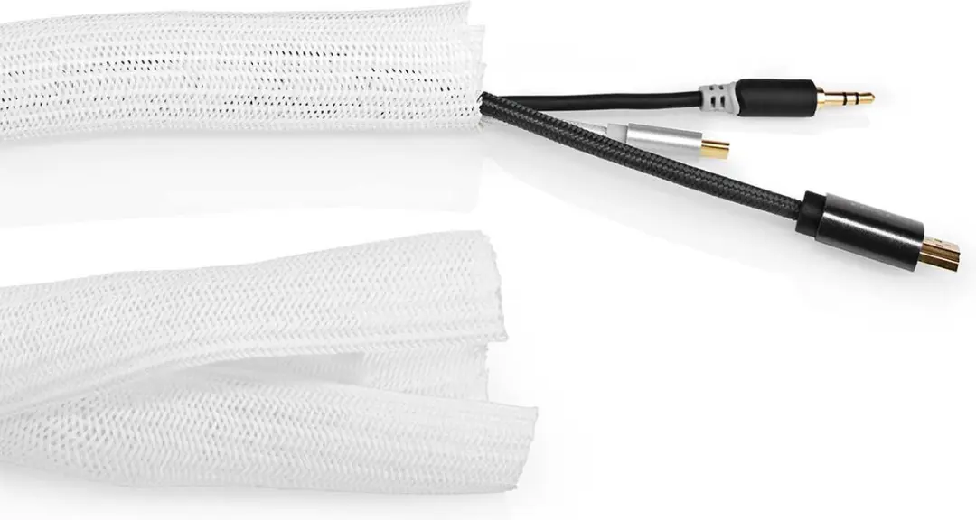 Nedis Kabelmanagement Sleeve 30mm - Wit