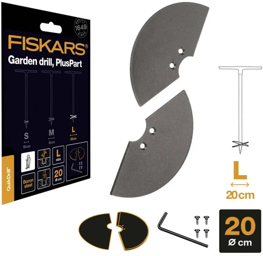 Fiskars QuikDrill Wisselblad 200mm