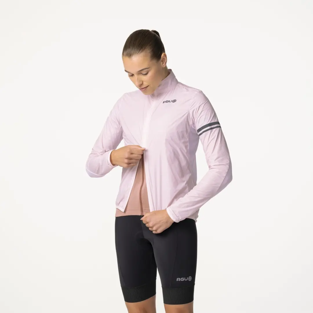 AGU Essential Fietsjack Dames Windjack 44861300 - Roze - XXL - afbeelding 5 van 6