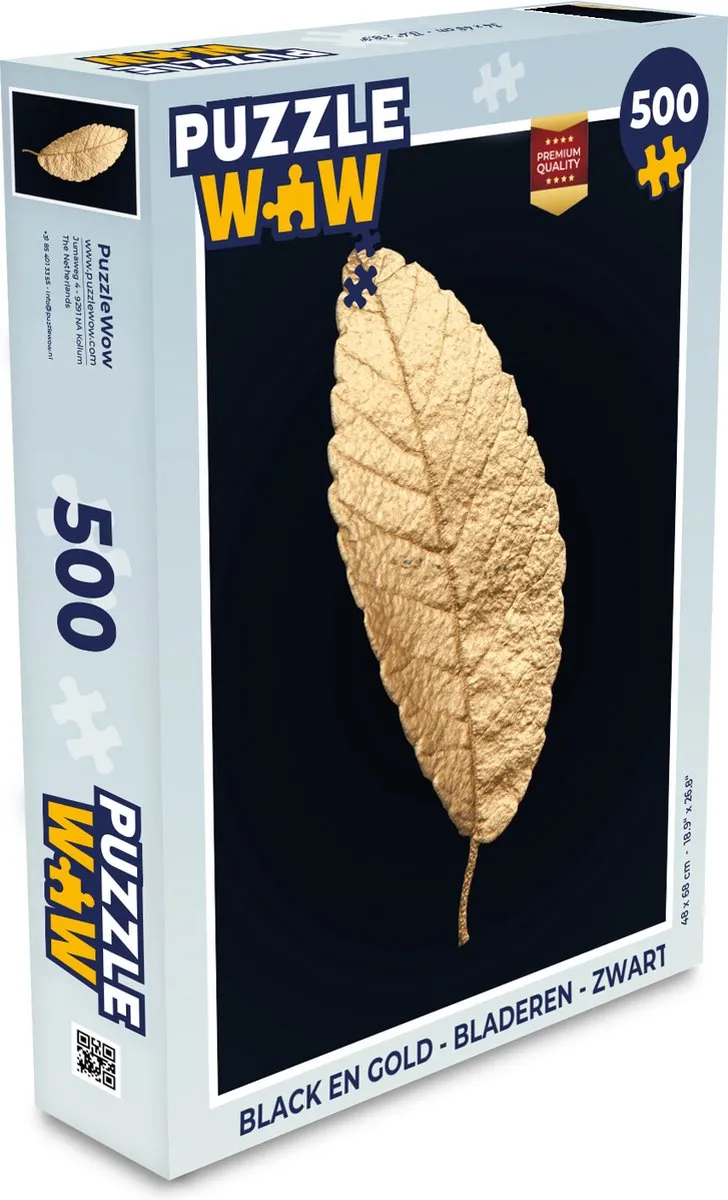 PuzzleWow Bladeren Legpuzzel 500 Stuks