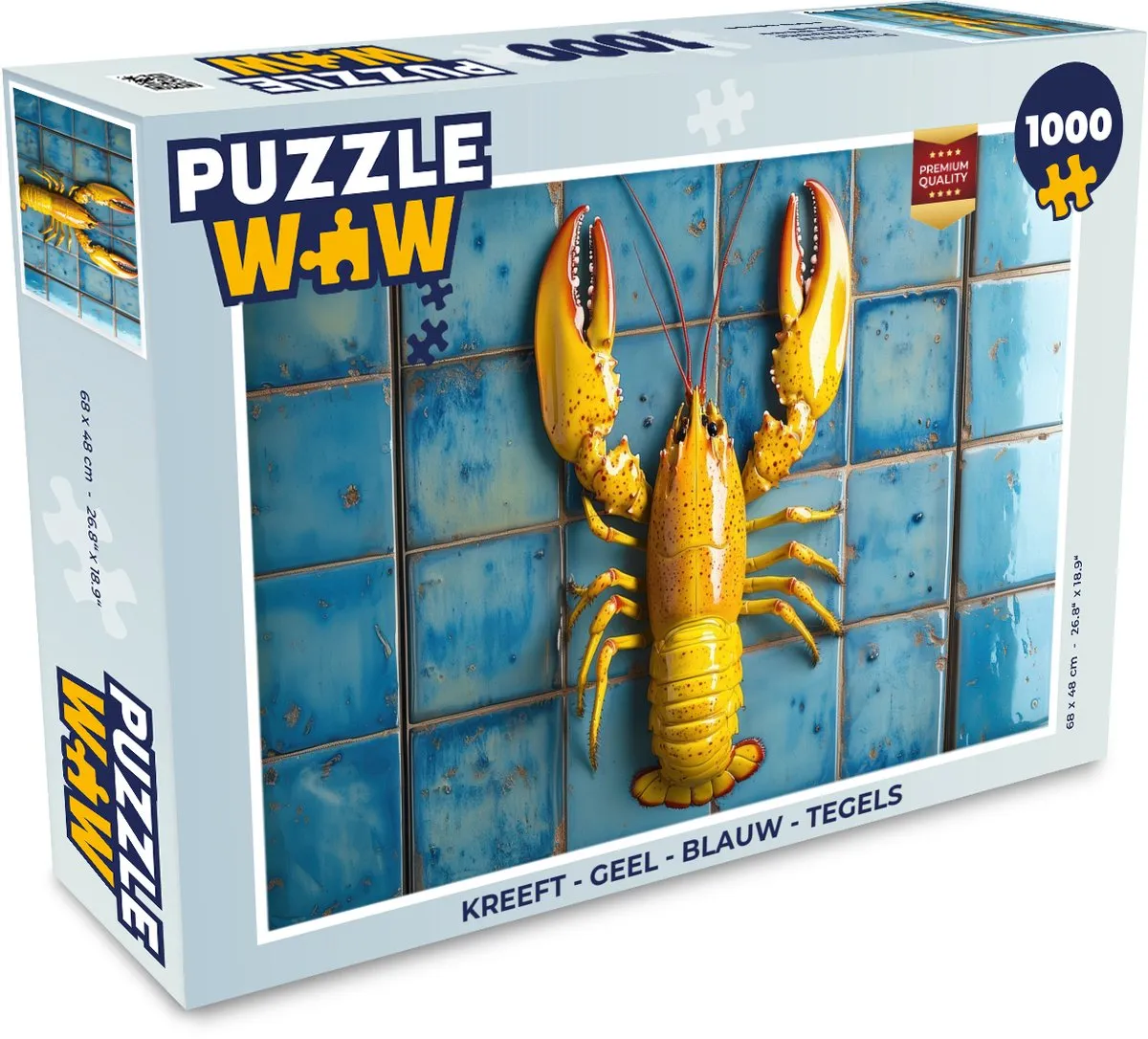 PuzzleWow Kreeft Puzzel 1000 Stuks