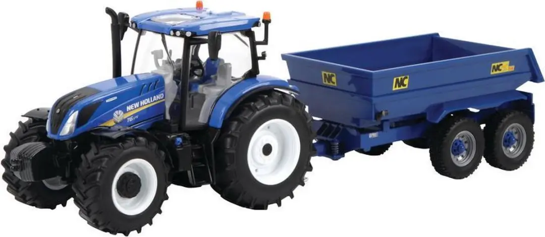 Britains New Holland T6.175 met NC Trailer 1:32