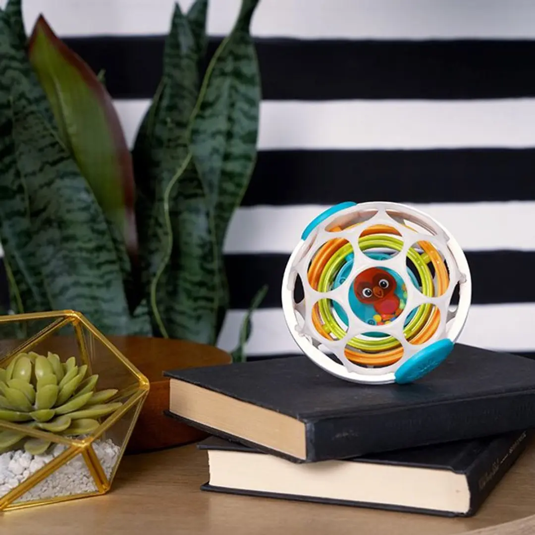 Oball Baby Rammelaar Grip & Spin - Multicolor