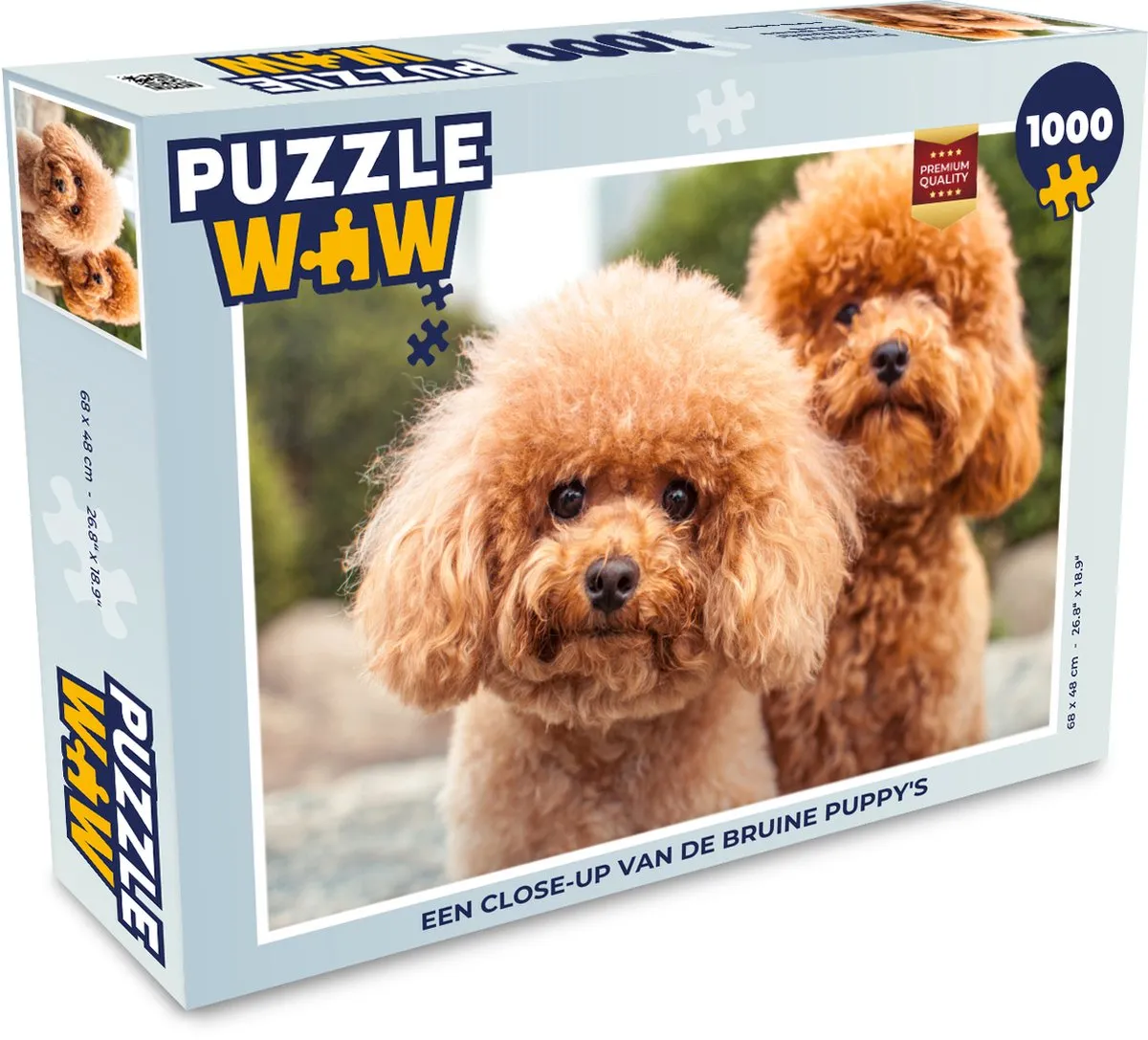 PuzzleWow Legpuzzel 1000 Stuks - Multicolor