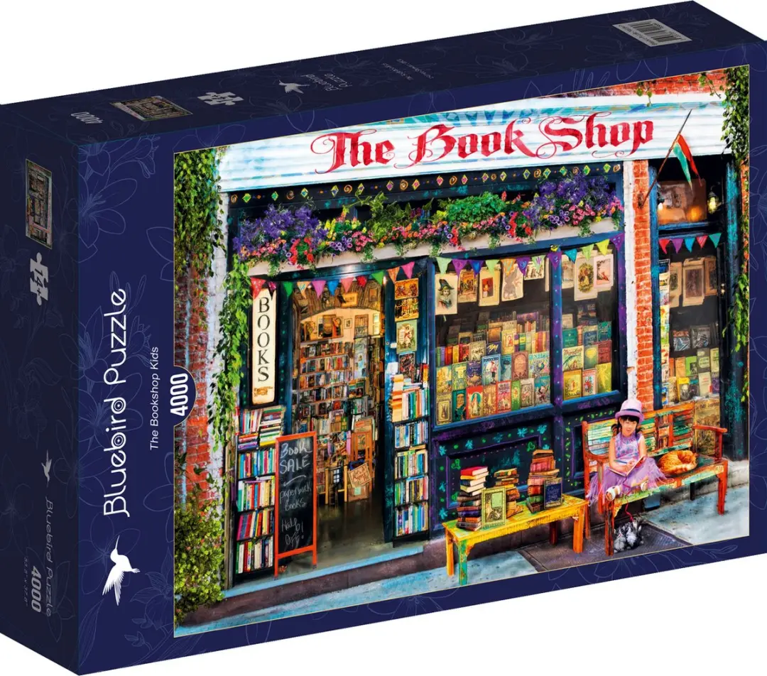 Bluebird Puzzle The Bookshop Kids 4000 Stuks - Multicolor