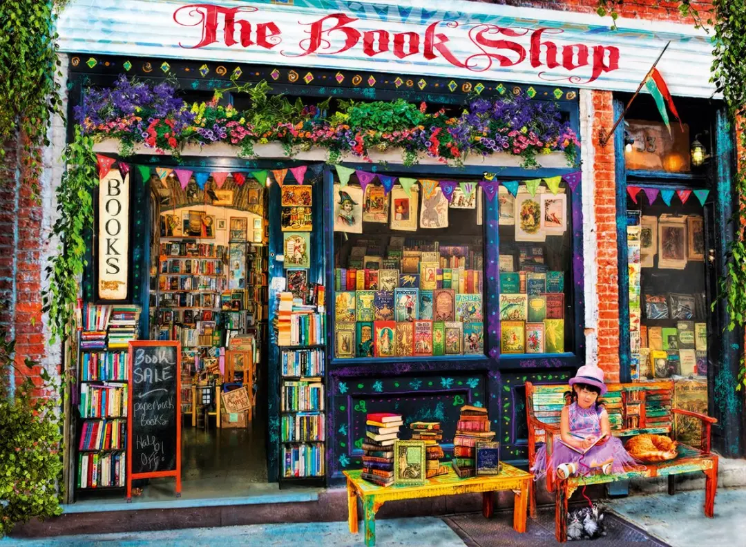 Bluebird Puzzle The Bookshop Kids 4000 Stuks