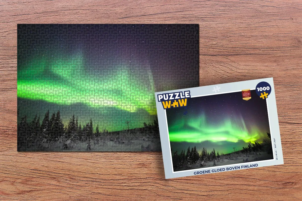 PuzzleWow Legpuzzel 1000 Stuks - Multicolor