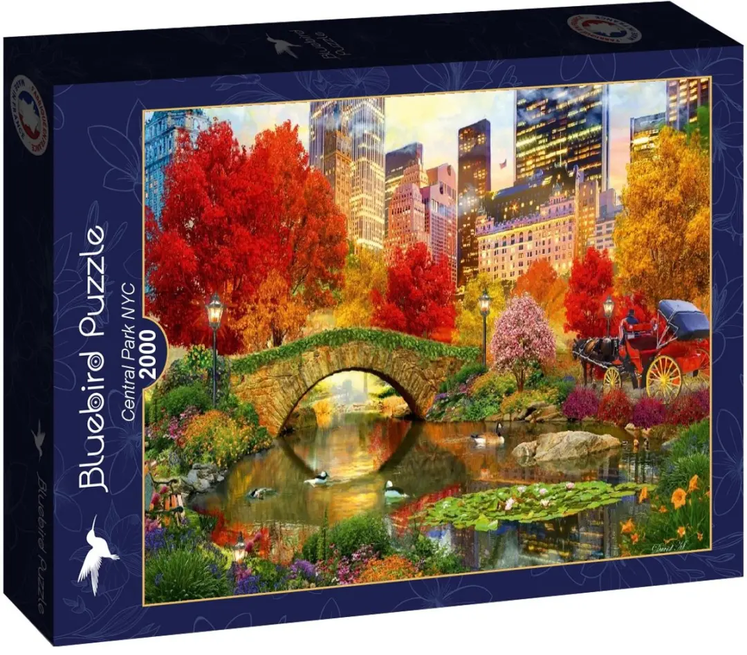 Bluebird Puzzle Central Park NYC 2000 Stuks - Meerkleurig