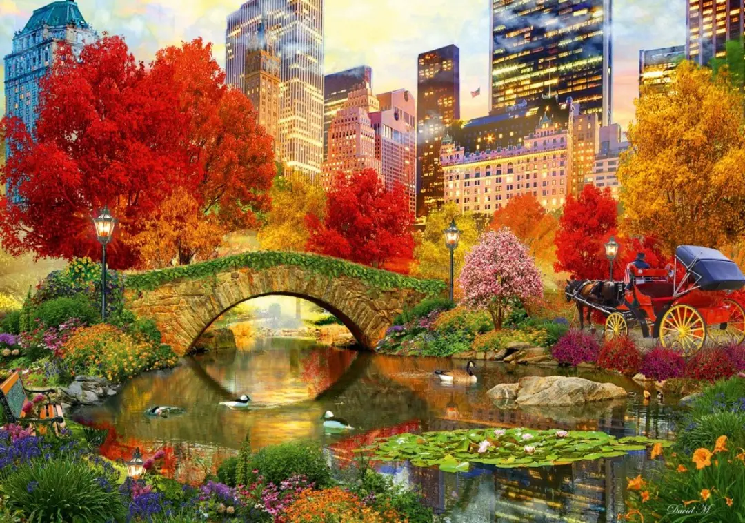 Bluebird Puzzle Central Park NYC 2000 Stuks