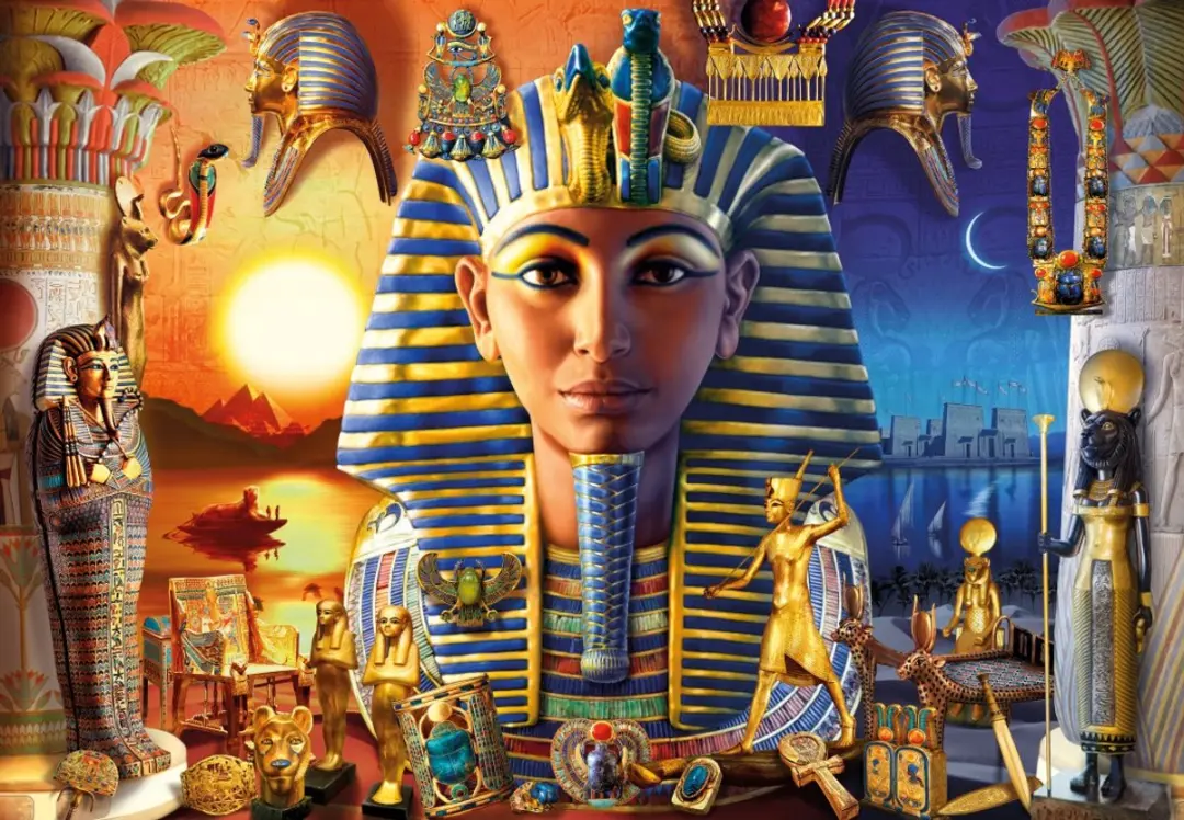 Bluebird Puzzle legpuzzel Egyptian Treasures