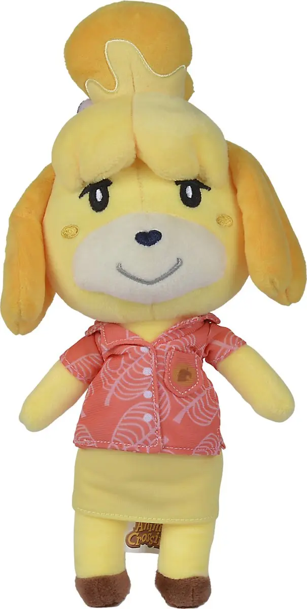 Simba Animal Crossing Isabelle Knuffel 25cm - Pluche - afbeelding 3 van 4