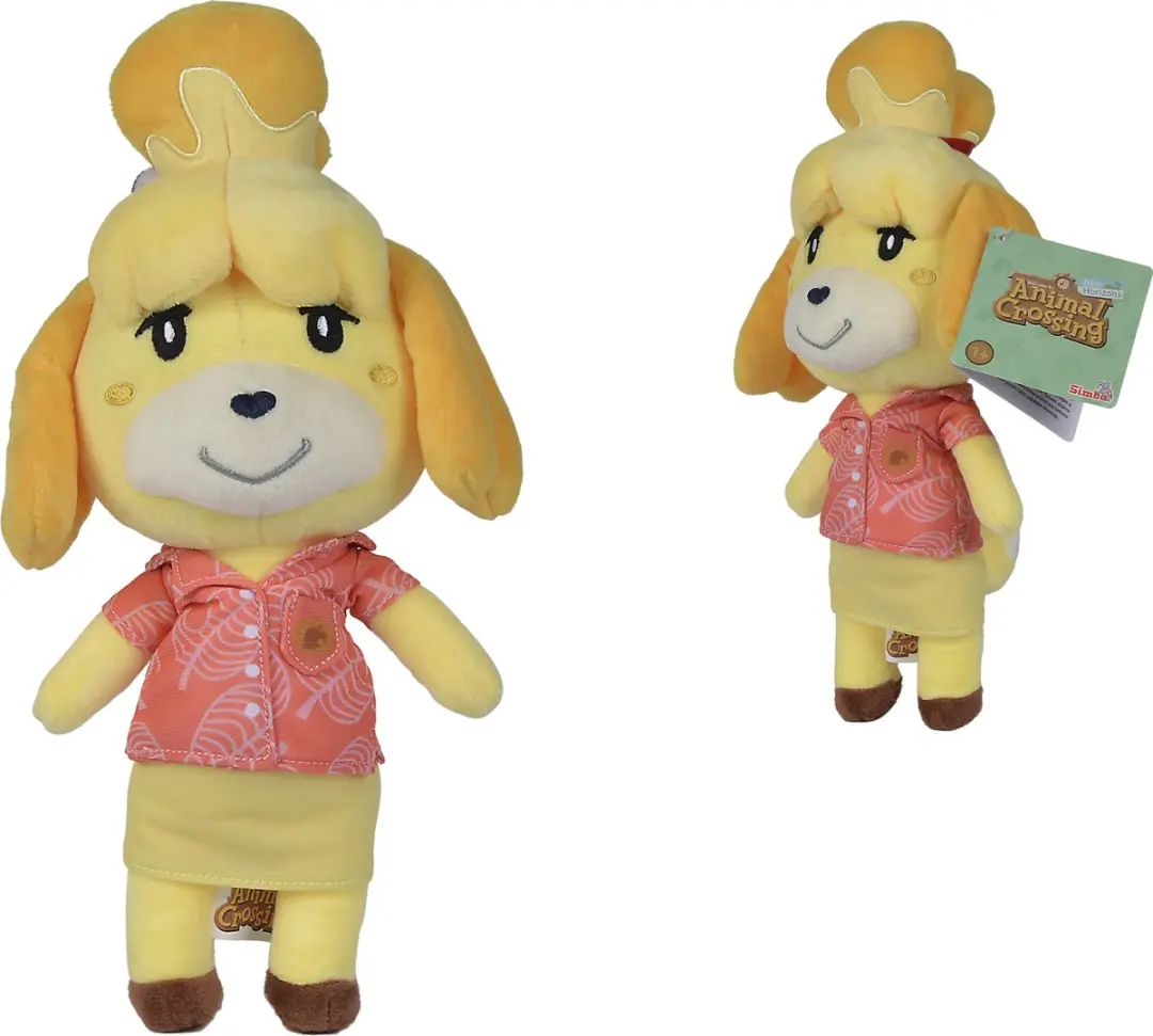 Simba Animal Crossing Isabelle Knuffel 25cm