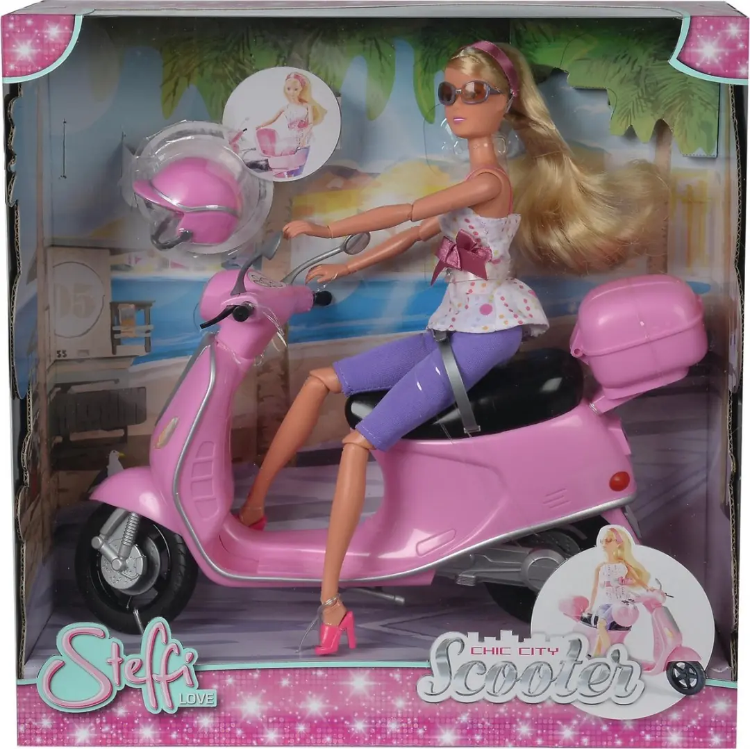 Simba Steffi Love Chic City Roze Scooter