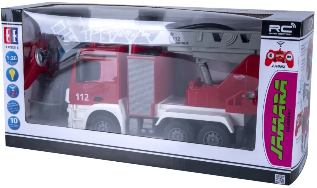 Jamara RC Brandweerwagen Mercedes-Benz Antos 1:26 - Multi - afbeelding 6 van 6