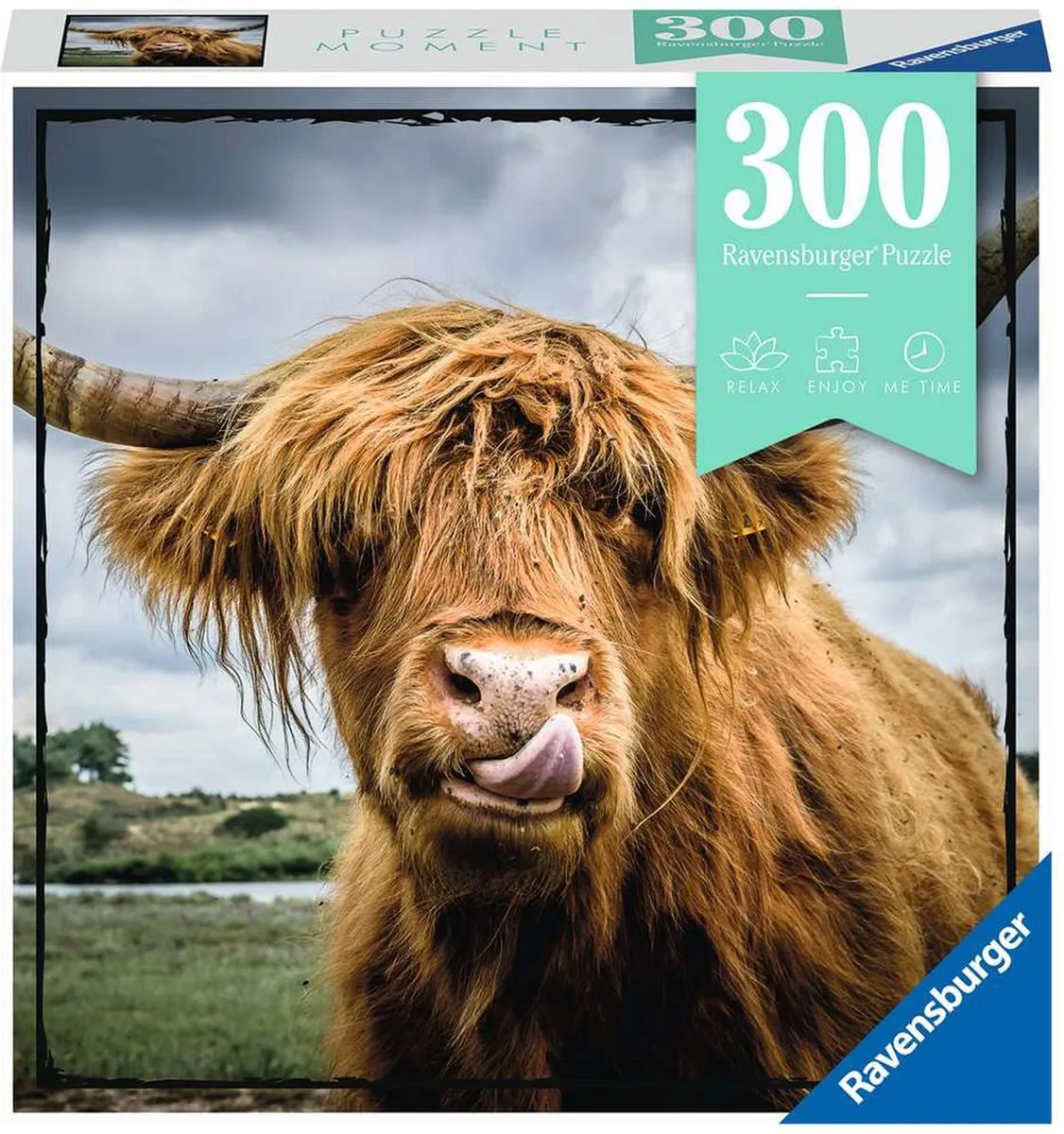 Ravensburger Moment Highland Cattle Puzzel 300 Stuks